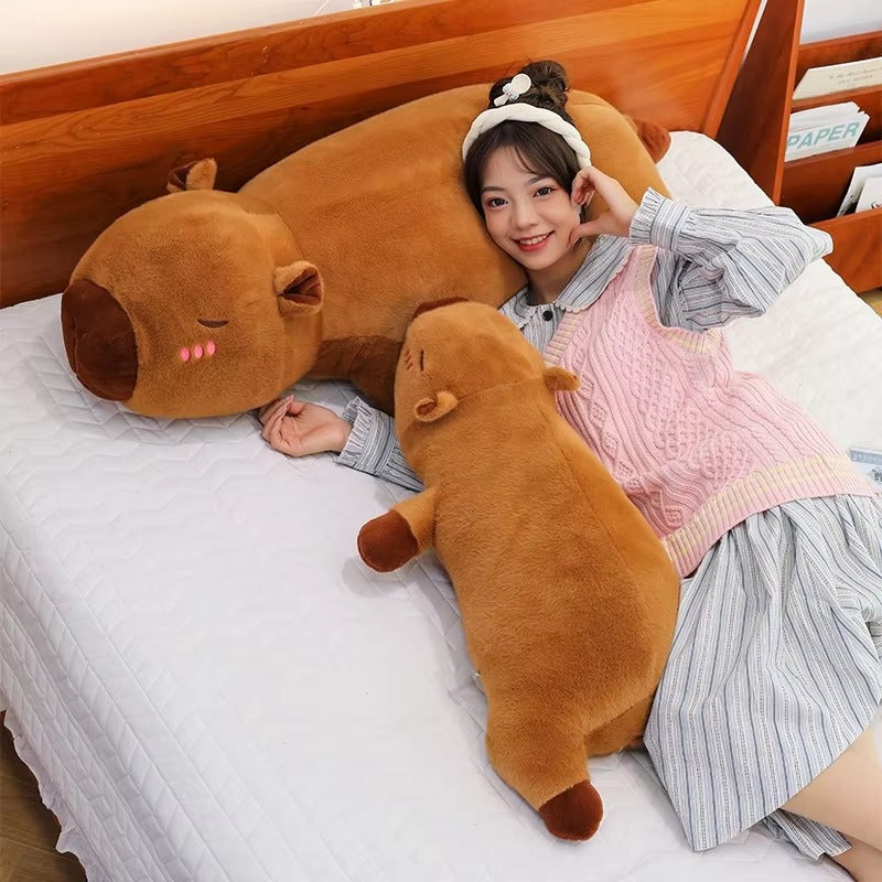 Kevin's Nap Cloud — Giant Capybara Cuddle Pillow