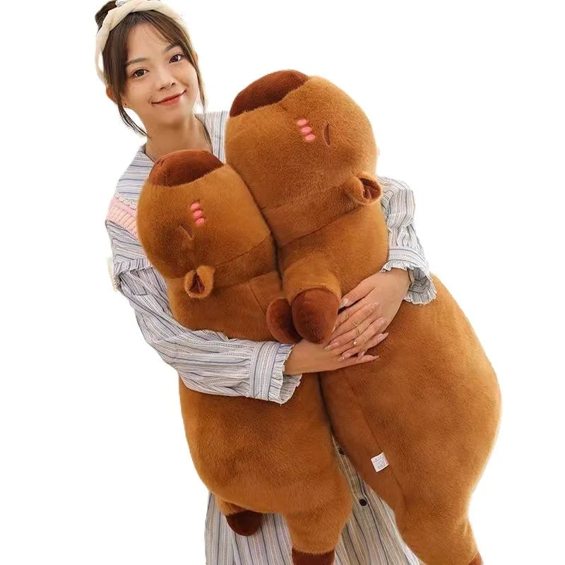 Kevin's Nap Cloud — Giant Capybara Cuddle Pillow