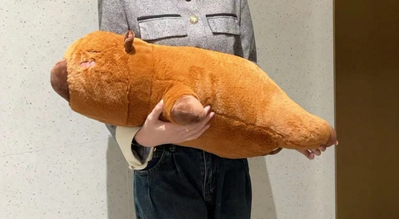 Kevin's Nap Cloud — Giant Capybara Cuddle Pillow