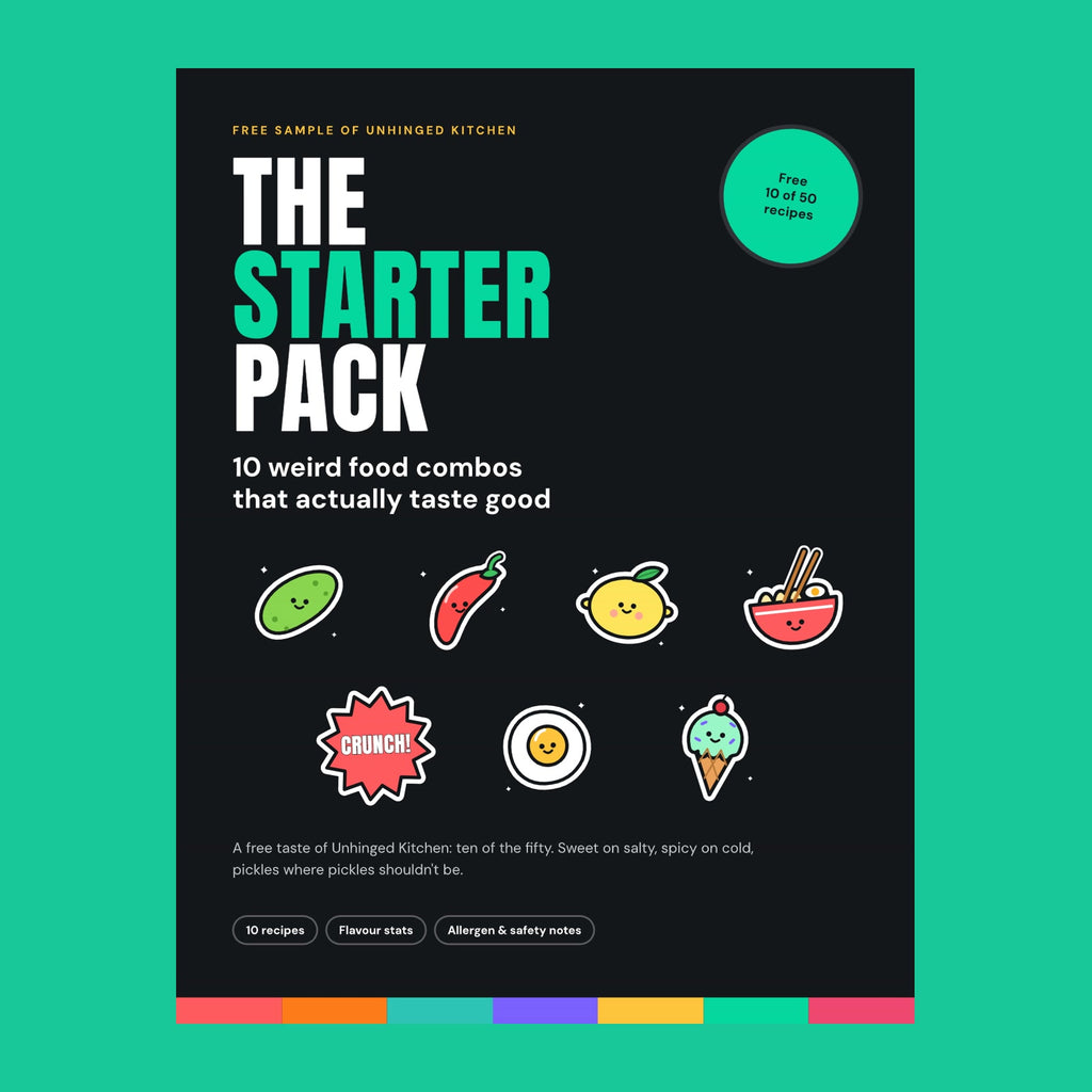 The Starter Pack: 10 Weird Food Combos (Free PDF)