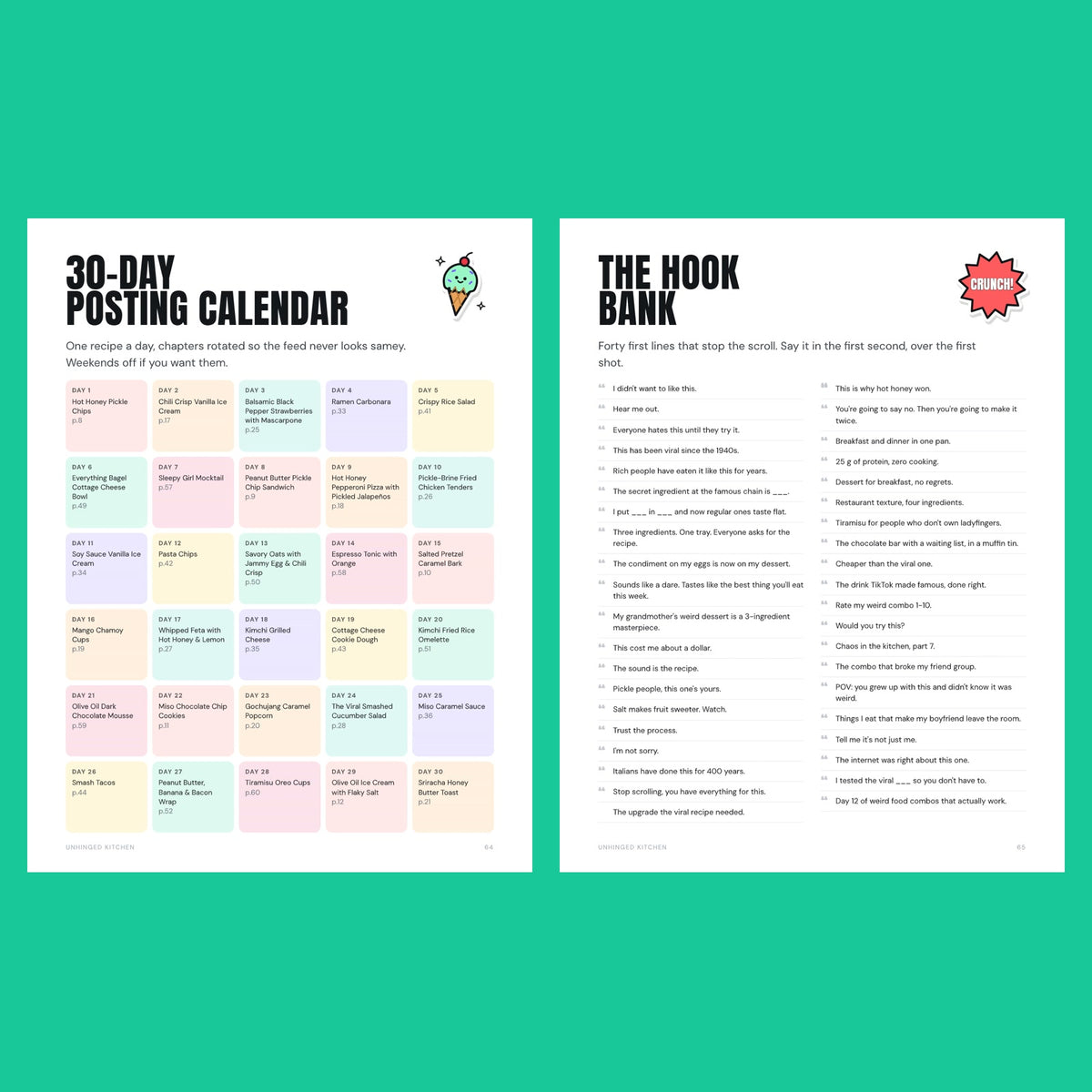 Unhinged Kitchen: 50 Weird Food Combos That Actually Taste Good (PDF Cookbook)